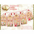 Gingerbread Village Stockings Pattern Primary Image