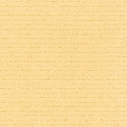 Gingham Foundry - Text Beehive Yardage
