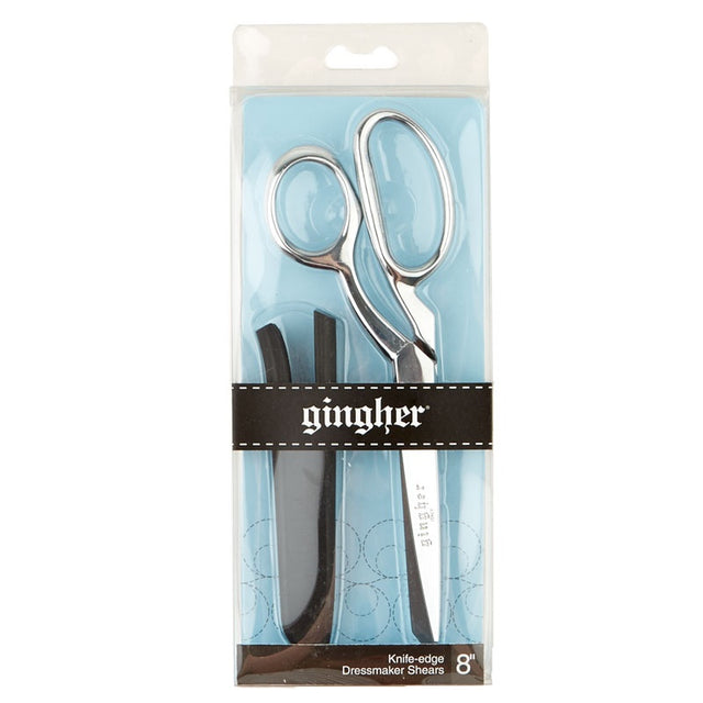 Gingher 8" Knife Edge Bent Dressmaker's Shears