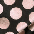 Glam Girl - Dots Black Metallic Yardage Alternative View #1