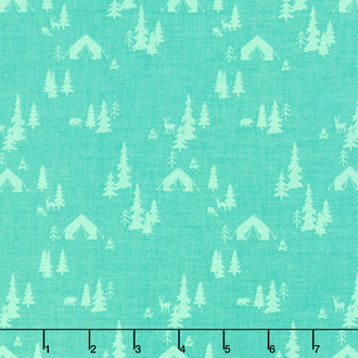Glamp Camp - Tent Pines Teal Yardage