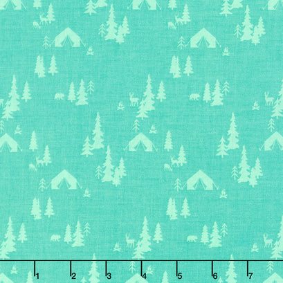 Glamp Camp - Tent Pines Teal Yardage