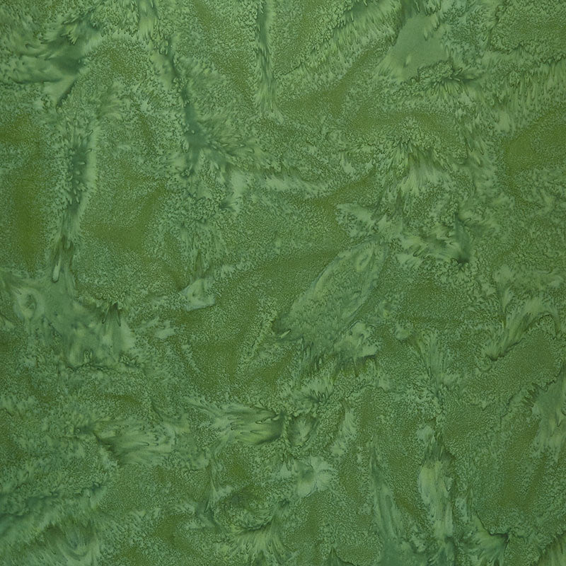 Glorious Green Batik Solids - Grass Yardage
