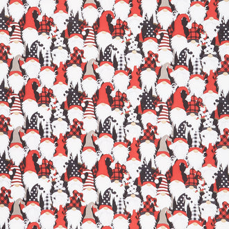 Gnome-antics - Packed Gnomes Multi Yardage