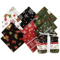 Gnome for Christmas Flannel Fat Quarter Bundle