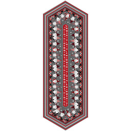 Gnome for the Holidays Easy Striped Table Runner Kit Primary Image