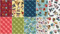 Gnome for the Holidays Fat Quarter Bundle Alternative View #2