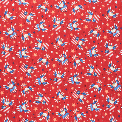 Gnome of the Brave - Gnome Eagle Flag Toss Multi Yardage