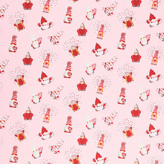 Gnomes in Love - Gnome Toss Pink Yardage