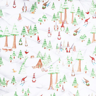 Gnoming Through the Snow - Scenic Gnomes Ice Yardage