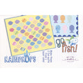 Go Fish & Raindrops Pattern