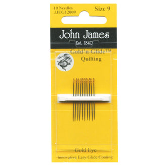 GoldnGlide Quilting Needles - Size 9 (10 ct)