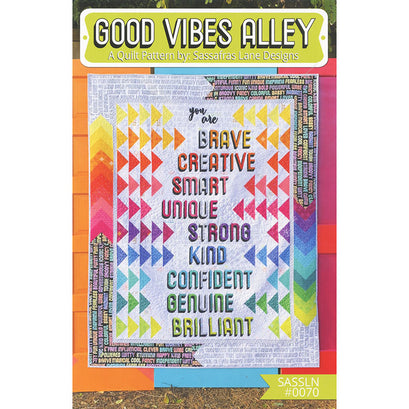 Good Vibes Alley Quilt Pattern