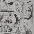 Goosetales - Tall Tales Motifs Gray Yardage Alternative View #1
