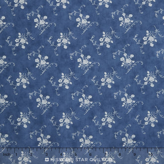 Grand Traverse Bay - Sleeping Bear Dunes Medium Blue Yardage