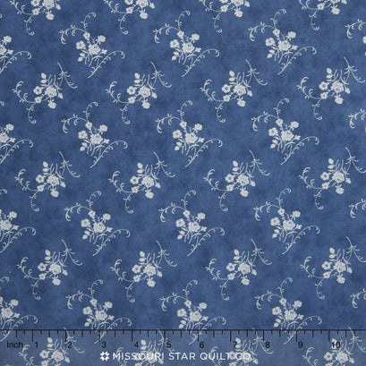 Grand Traverse Bay - Sleeping Bear Dunes Medium Blue Yardage