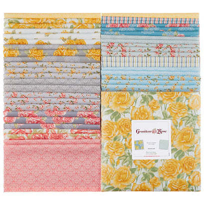 Grandeur Rose Favorites 10" Squares