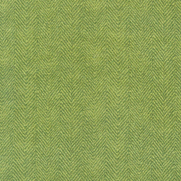 Woolies Flannel - Herringbone Green Yardage