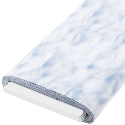 Greener Pastures - Clouds Medium Blue 15 Yard Bolt