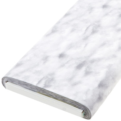 Greener Pastures - Clouds Medium Gray 15 Yard Bolt