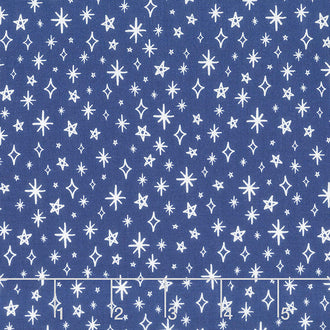 GRL PWR - Sparkle Blue Yardage