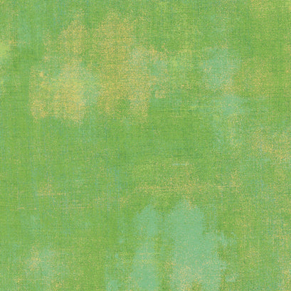 Grunge Basics - Fern Metallic Yardage
