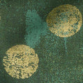 Grunge Hits the Spot - Christmas Green Metallic Yardage Alternative View #1