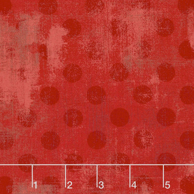 Grunge Hits the Spot - Red 108" Wide Backing