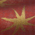 Grunge Seeing Stars - Cherry Metallic Yardage Alternative View #1