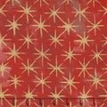 Grunge Seeing Stars - Cherry Metallic Yardage Primary Image