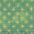 Grunge Seeing Stars - Kelly Metallic Yardage Primary Image