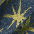 Grunge Seeing Stars - Navy Metallic Yardage Alternative View #1