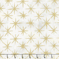Grunge Seeing Stars - Vanilla Metallic Yardage Primary Image