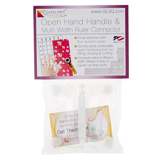 Guidelines Open Hand Handle & Multi-Width Ruler Connector