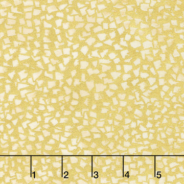 Gustav Klimt - Tile Ivory Metallic Yardage