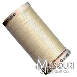 Gutermann 40 WT Cotton Thread Cream