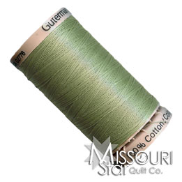 Gutermann 40 WT Cotton Thread Light Green