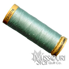 Gutermann 50 WT Cotton Thread Light Green