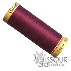 Gutermann 50 WT Cotton Thread Mulberry