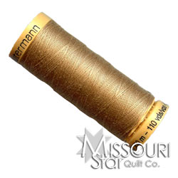 Gutermann 50 WT Cotton Thread Tan