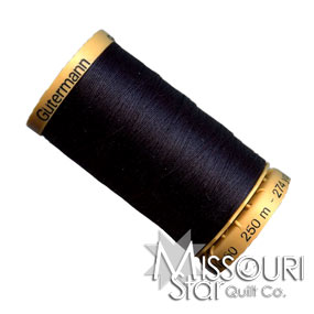 Gutermann 50 WT Cotton Thread Very Dark Navy