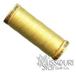 Gutermann 50 WT Cotton Thread Yellow