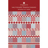 Half-Square Triangle Sashing Quilt Pattern by Missouri Star
