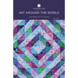 Half Square Triangles Around the World Quilt Pattern by Missouri Star Primary Image