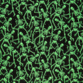 Halloween Spirit - Skeleton Crew Black Yardage