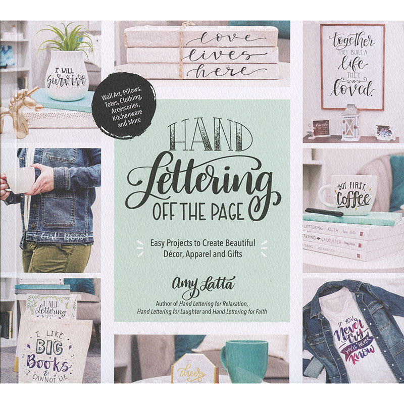 Hand Lettering Off the Page Book