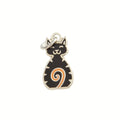Happy Cat Charm Black