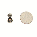 Happy Cat Charm Black