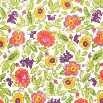 Happy Chance - Happy Garden Cream Yardage