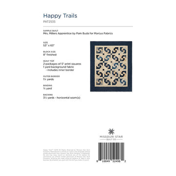 Happy Trails Quilt Pattern by Missouri Star Alternative View #1